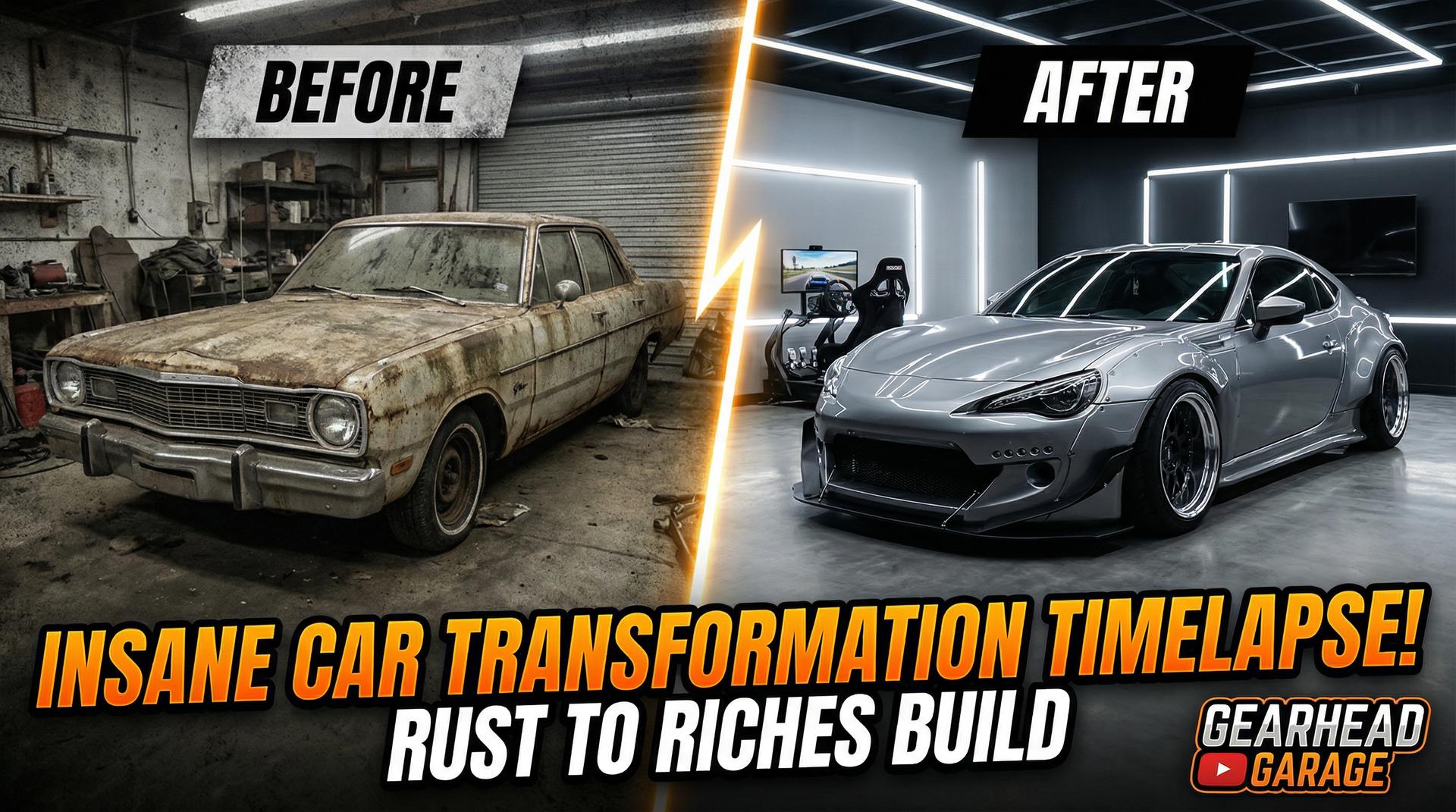 福利导航视频：GT-R宽体改装全纪录