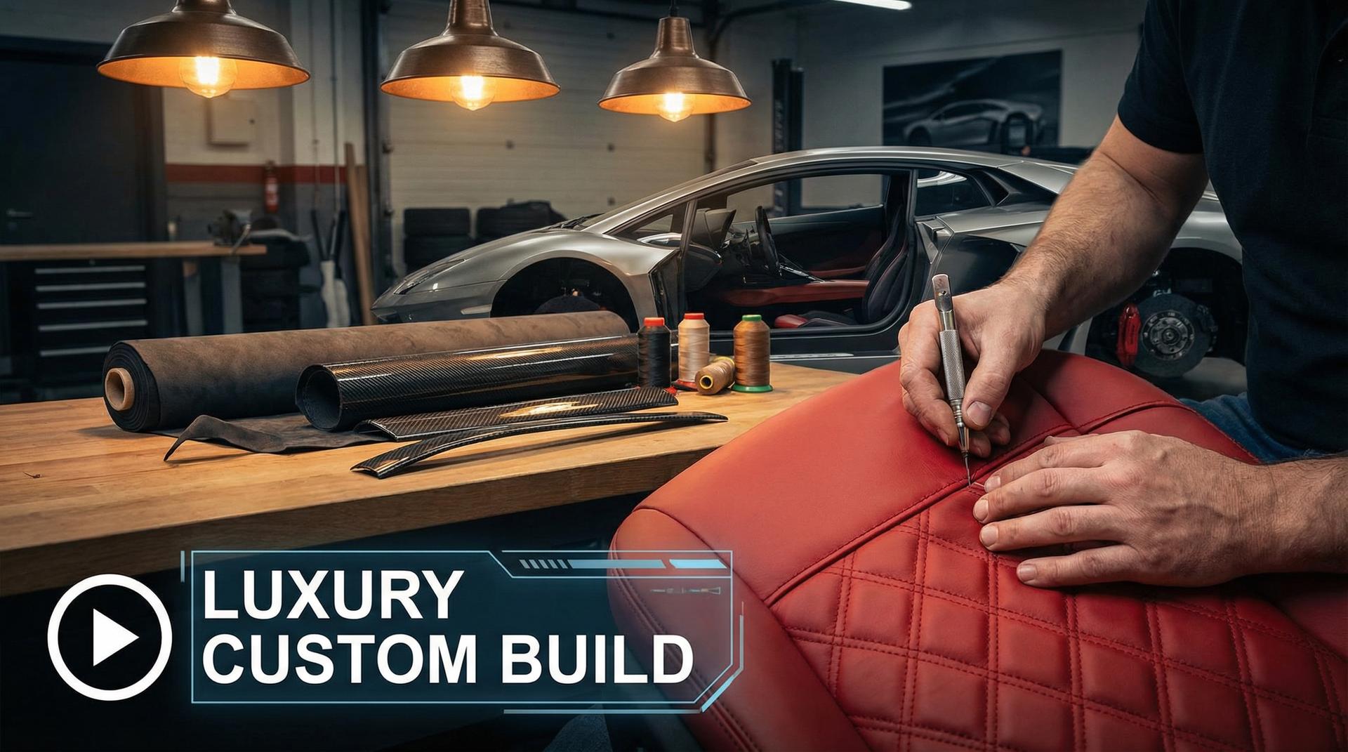 福利导航视频：超跑内饰定制改装